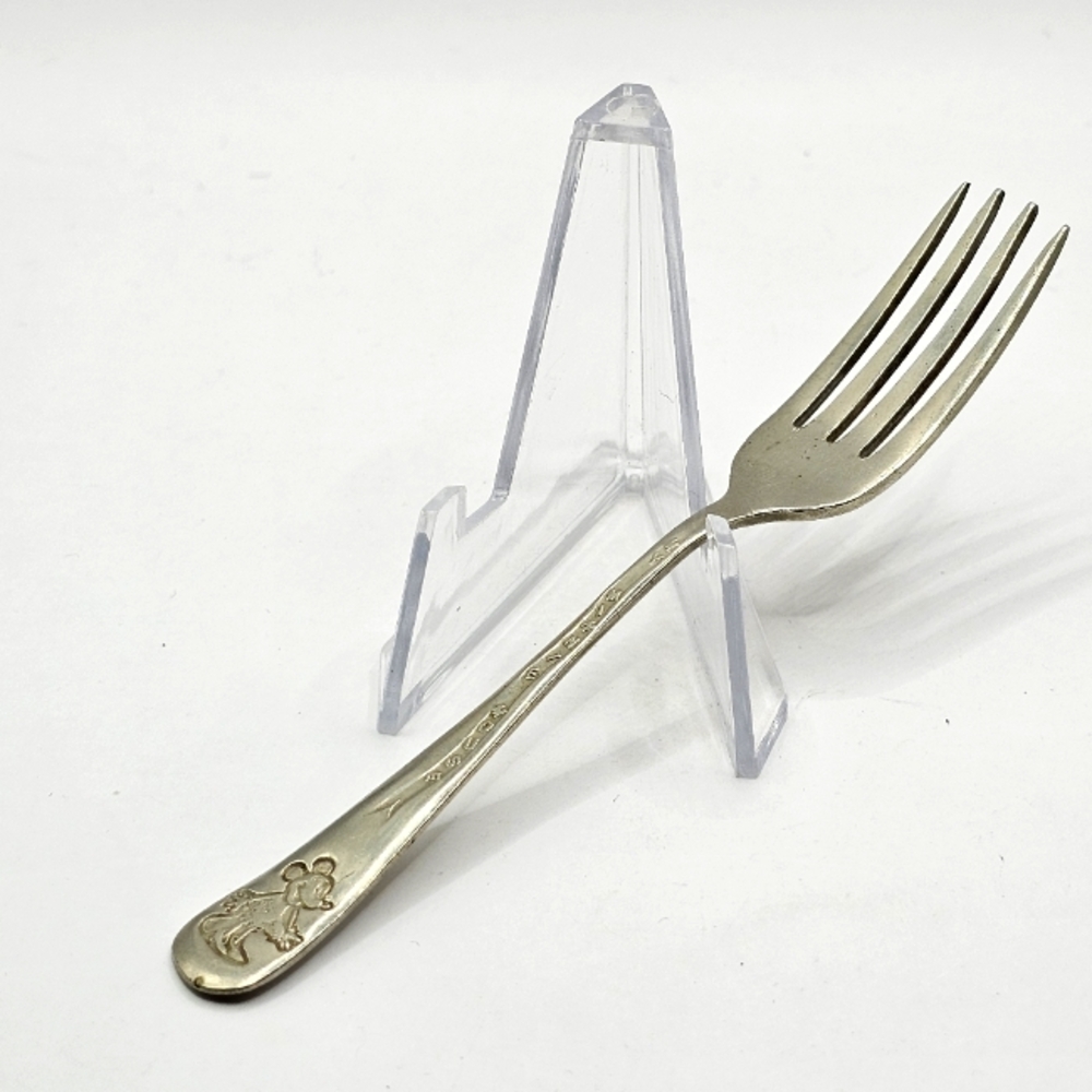 1930's AHB & Co Minnie Mouse Stainless Nickle Fork